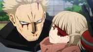 Jin saving Toga in My Hero Academia (Image via Studio Bones)